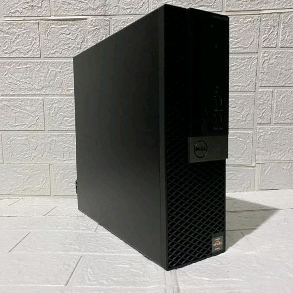 PC DELL OPTIPLEX 5055 SFF RYZEN 5 PRO 2400G RAM 8GB SSD 256GB MURAH LEBAY