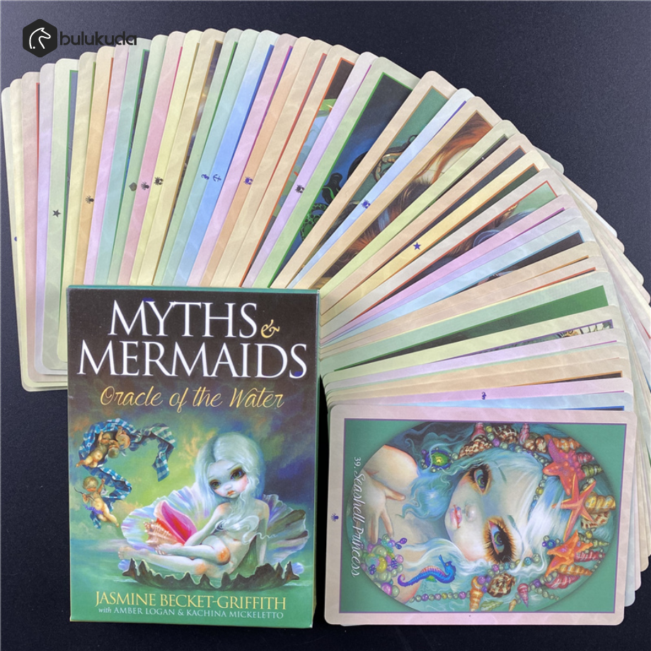 Tarot Myths &amp; Mermaids: Oracle of the Water 44 cards PDF English Instruction