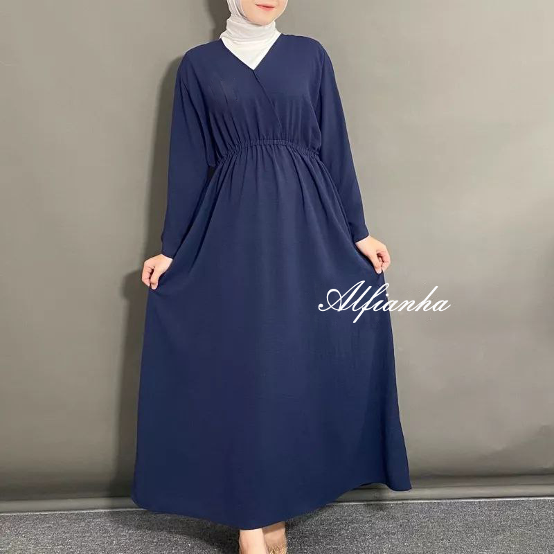 Gamis Crinkle Airflow Premium Ld110 Pb135