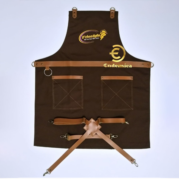 full apron kanvas pvc waterproof &amp; synthetic leather path strep