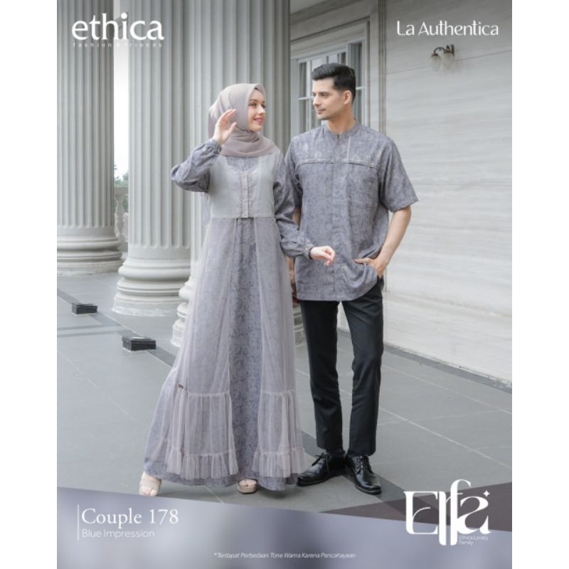 COUPLE ETHICA ELFA 178 BLUE IMPRESSION
