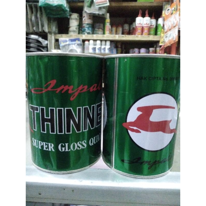 THINNER IMPALA DAN THINNER SPOTS 1L KALENG
