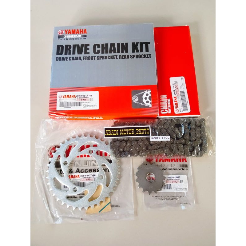 GEAR SET LENGKAP VEGA LAMA/VEGA R/FIZR/POSWAN/JUPITER LAMA/PNP RX KING