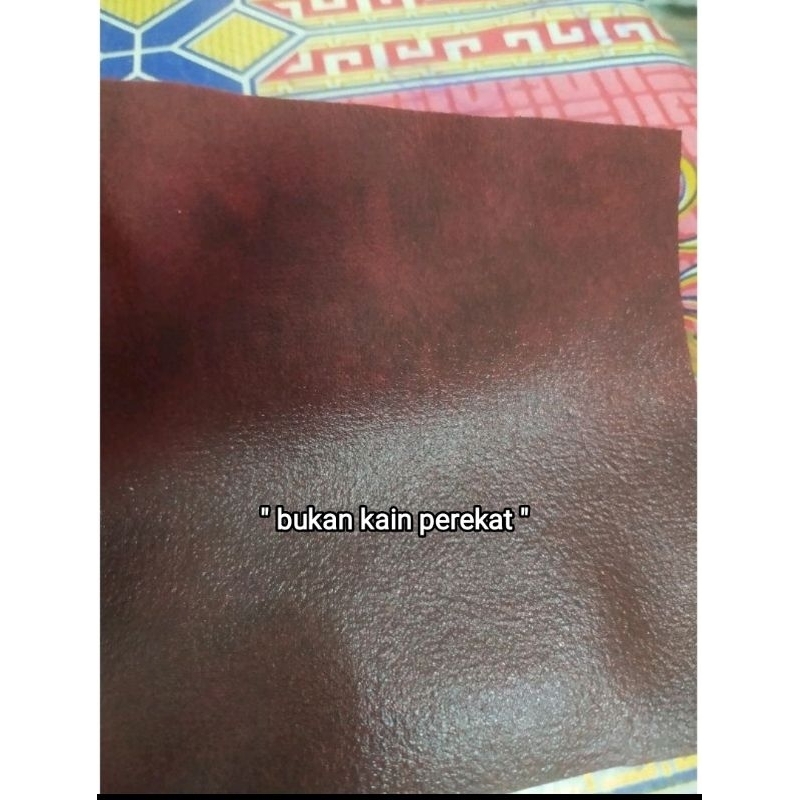 KAIN KURSI SOFA. KULIT SINTETIS MOTIF BERCAK harga per 0.5 m