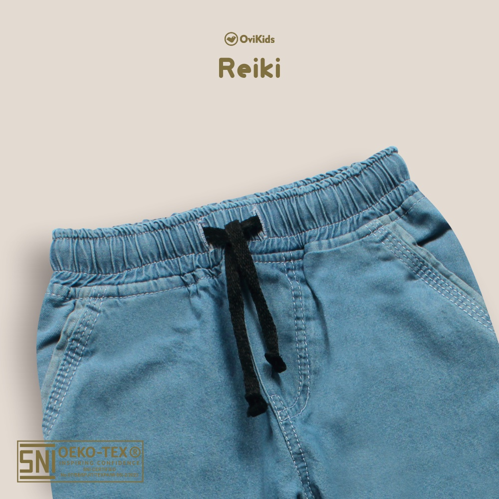 REIKI-Celana Jogger Anak Jeans Anak Perempuan Laki-Laki CELANA PANJANG ANAK (1-8 Tahun) OVIKIDS