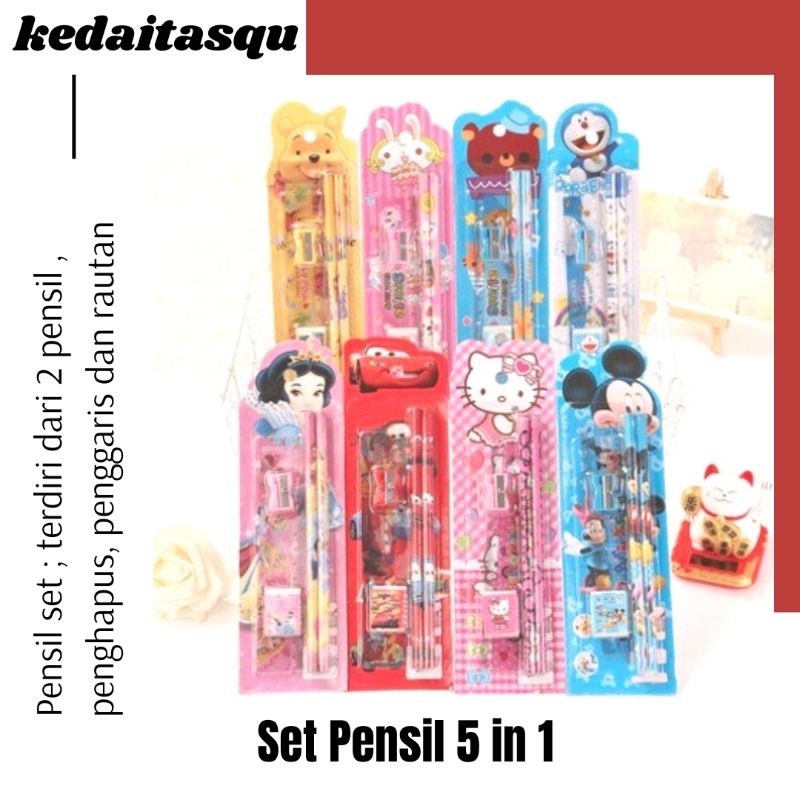 

SET ALAT TULIS SEKOLAH 5 SET IN 1 LENGKAP MURAH BISA COD