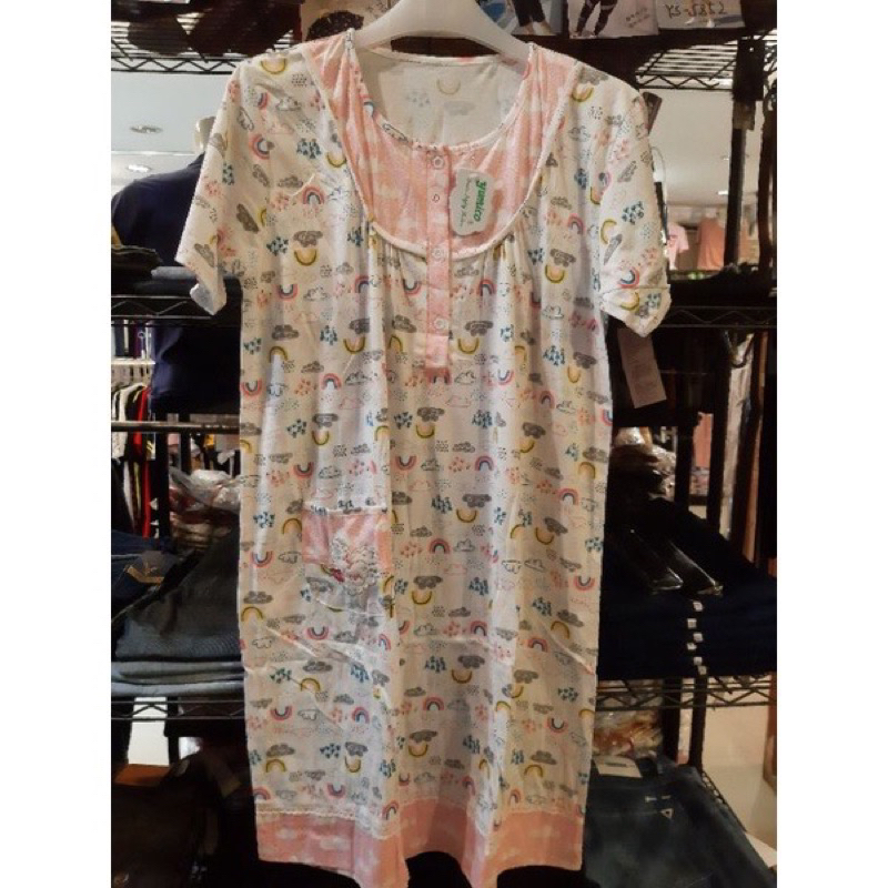 Yumico baju tidur - peach daster