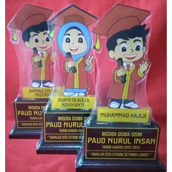 Plakat Wisuda Plakat Akrilik Plakat Custom Plakat Kayu