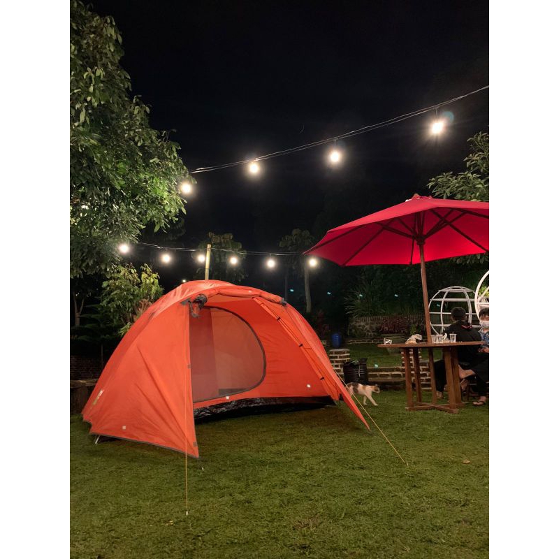 Tenda Borneo Orange Kapasitas 4-5 orang