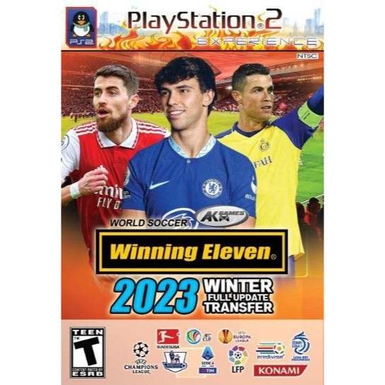 KASET DVD GAME PS2: WINNING ELEVEN 2023 WINTER FULL UPDATE TRANSFER