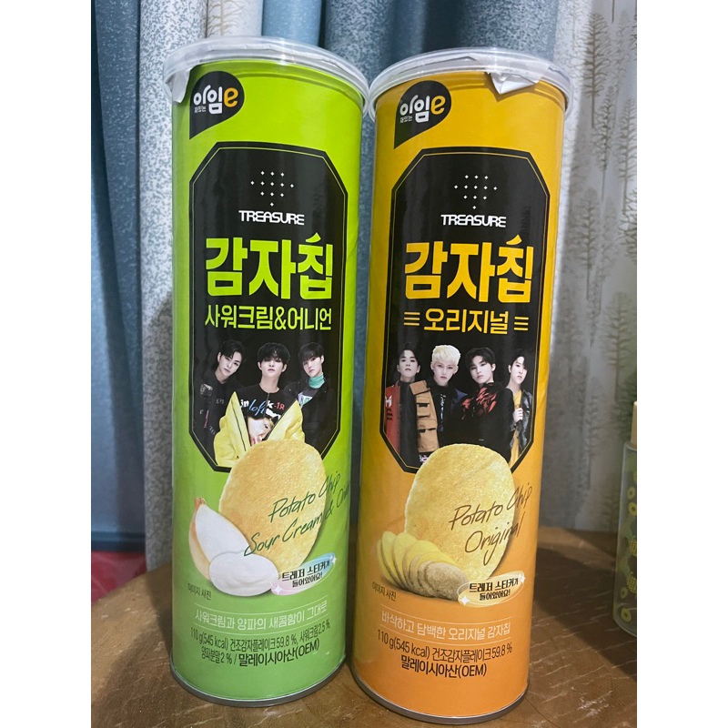 

READY STOCK TREASURE EMART24 POTATO CHIP CHIPS SOUR CREAM ONION ORIGINAL