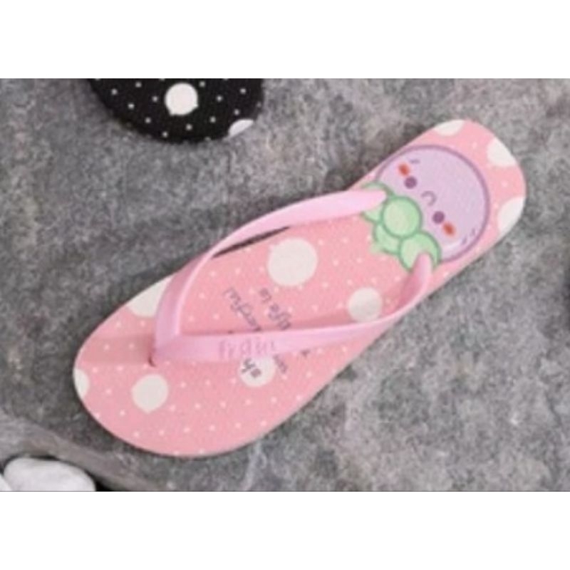 SANDAL JEPIT WANITA THE GRASS HAS-Manggis ping