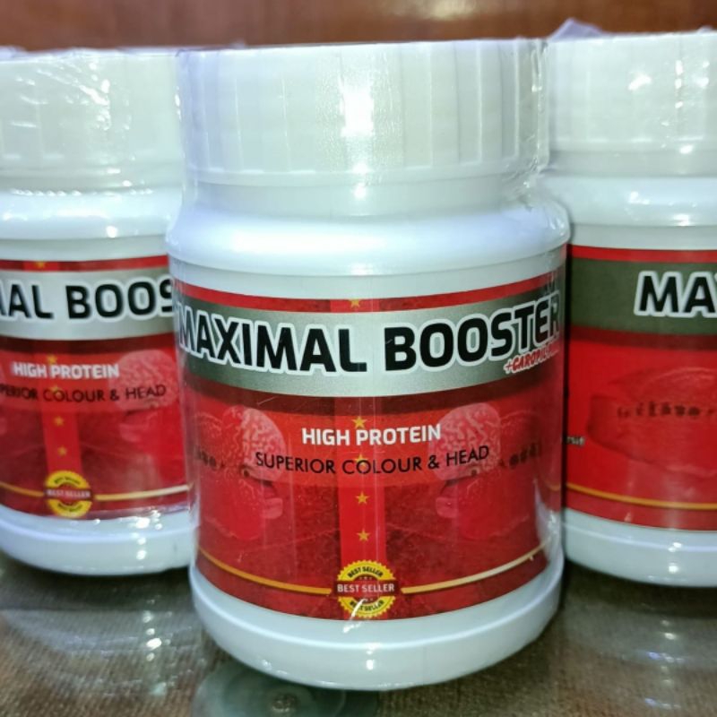 Pelet Louhan 120gr Premium Caropil Pink/ Pakan Ikan Louhan & Predator