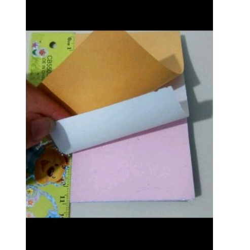 

Buku Saku Mini Nota Rangkap 2 ply ukuran:11x7 Size:S