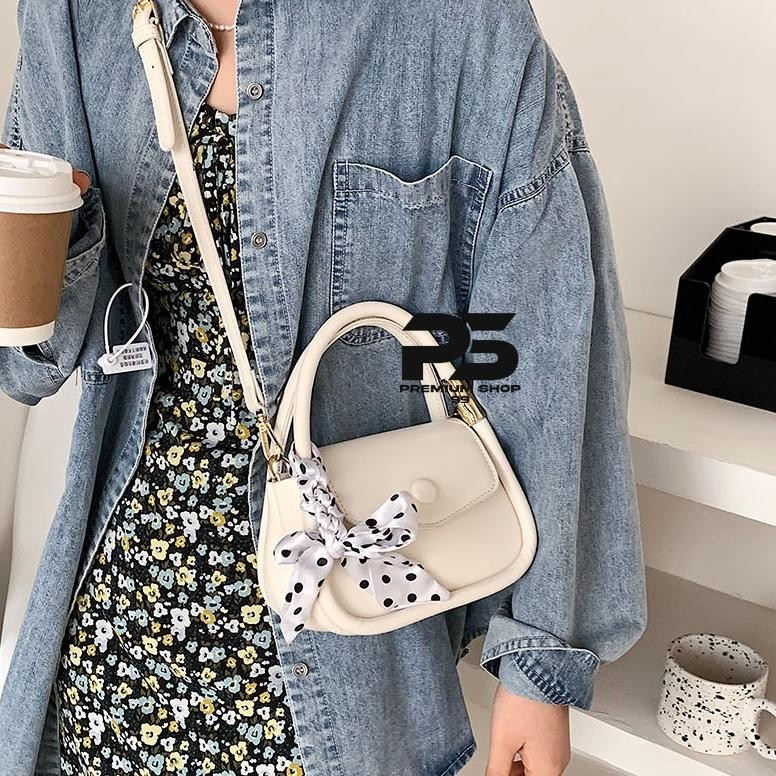 Tas Selempang Wanita Rosie Bag (Plus Syal/Twilly)