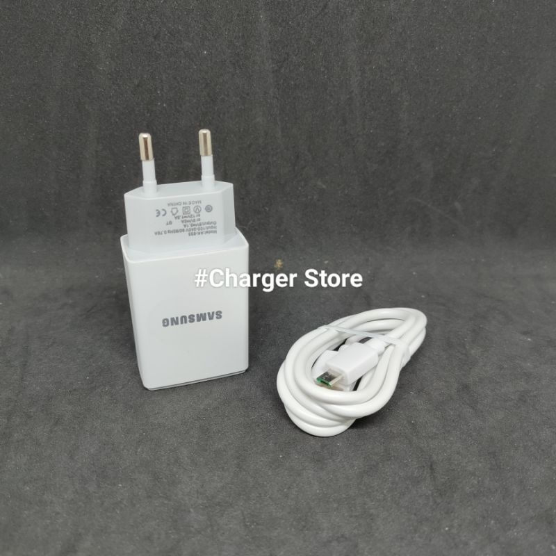 Charger Samsung 10W 2A Kabel Micro USB Flast Charging