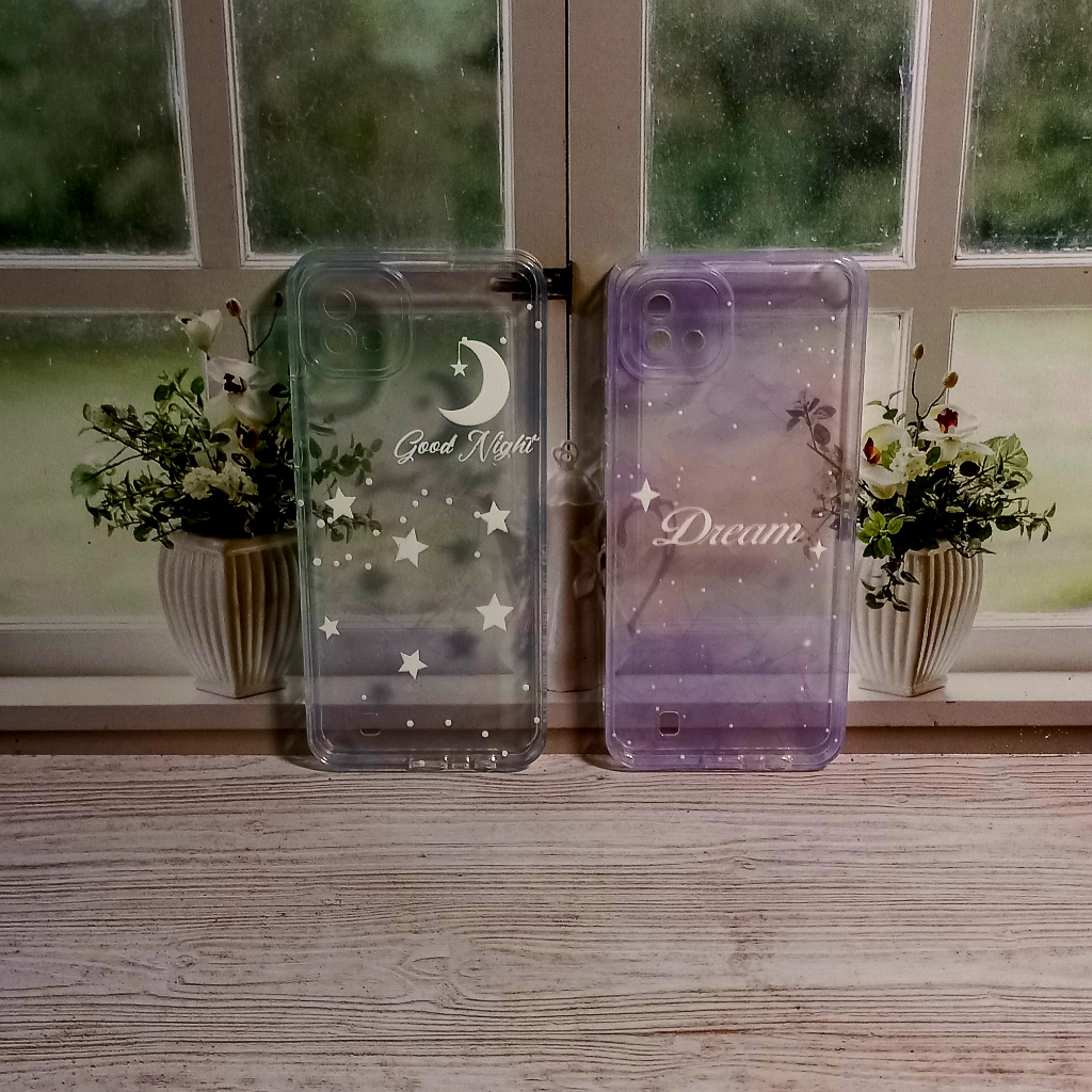 Case Realme C11 2021 RMX3231 C20 RMX3061 RMX3063 C20A Softcase Clear Motif Dream Night