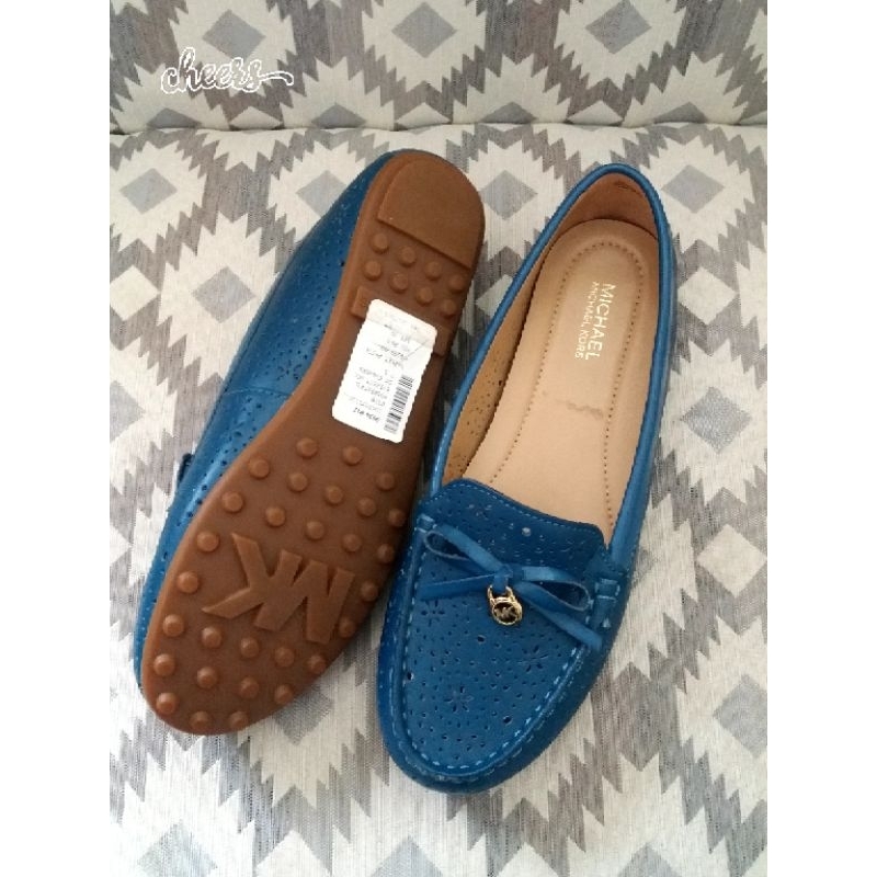 Sepatu Flat Shoes Michael Kors Ori blue