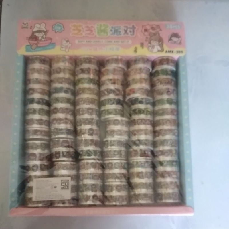 

stiker roll isi 84 pcs