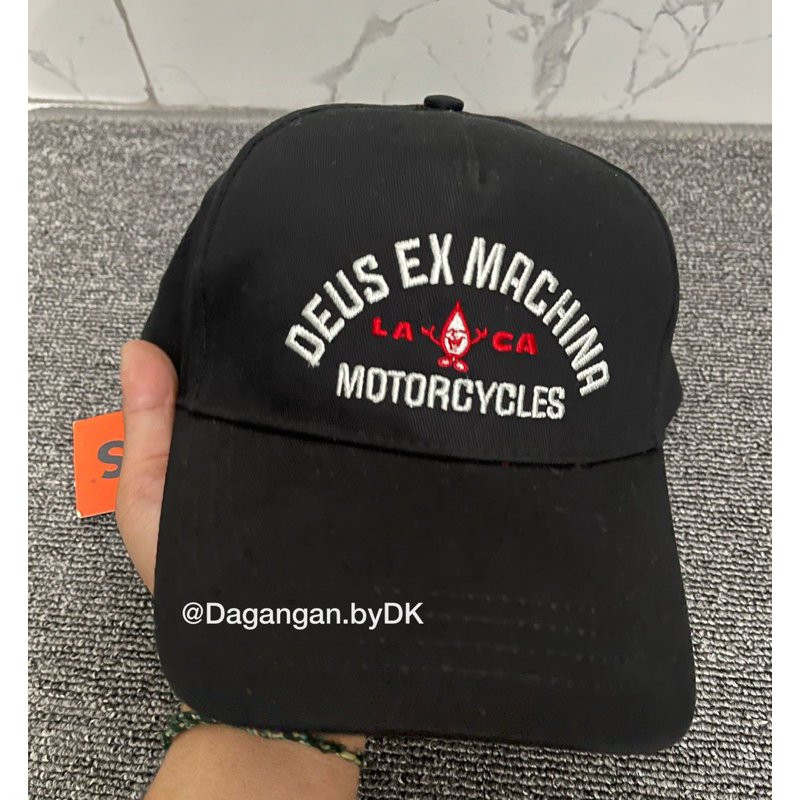 Topi Deus Ex Machina Grease Monkey Original 100%