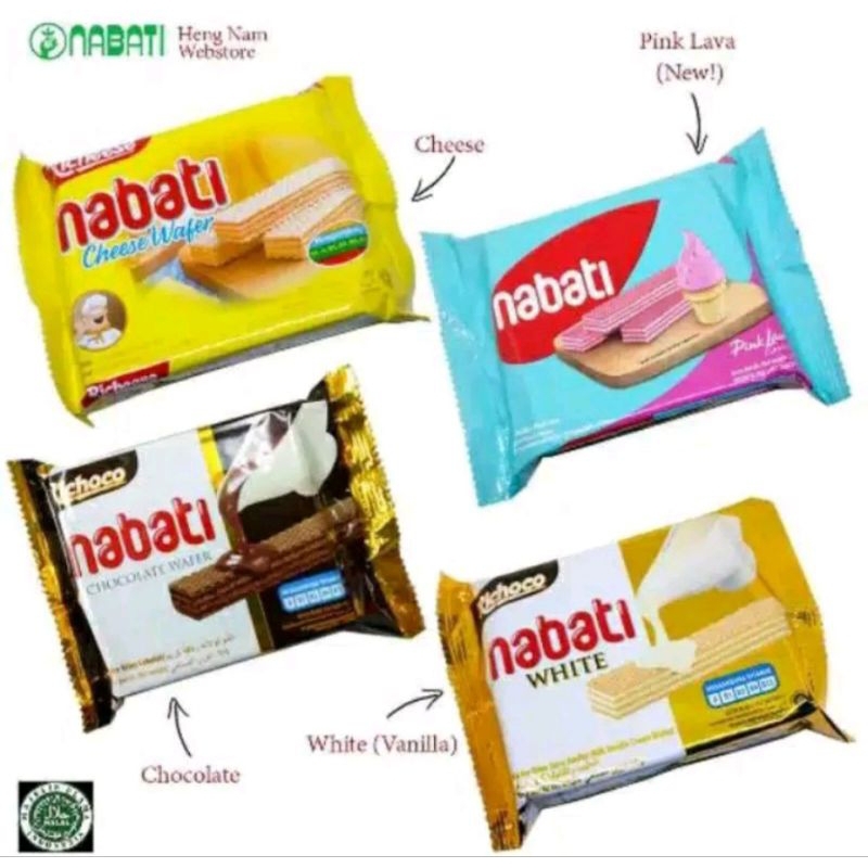 

Nabati Wafer by Richeese 39gr Ecer