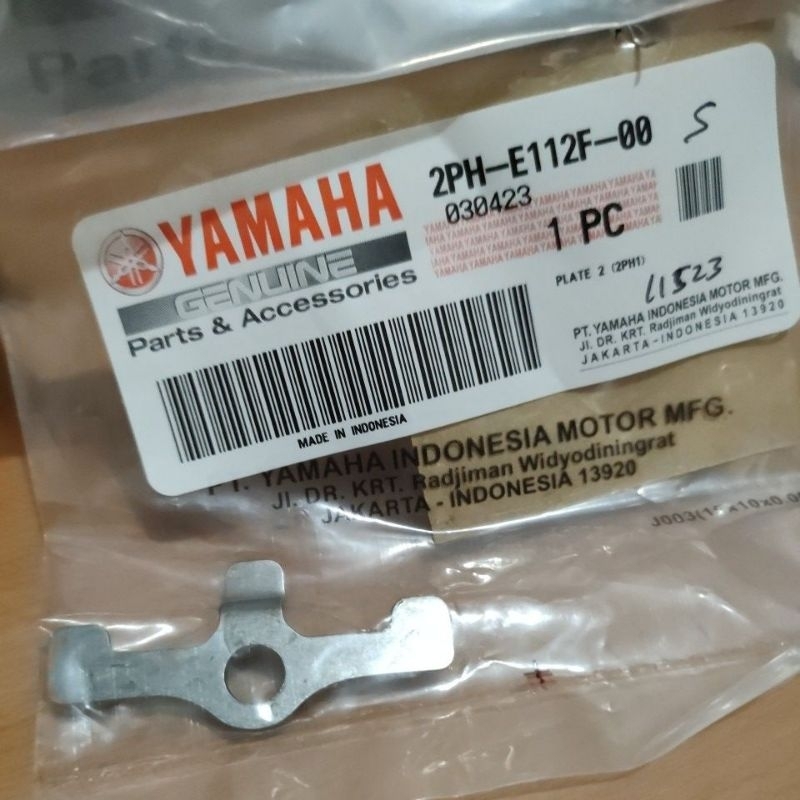 Plat penahan noken As M3 2Ph e112F orisinil yamaha