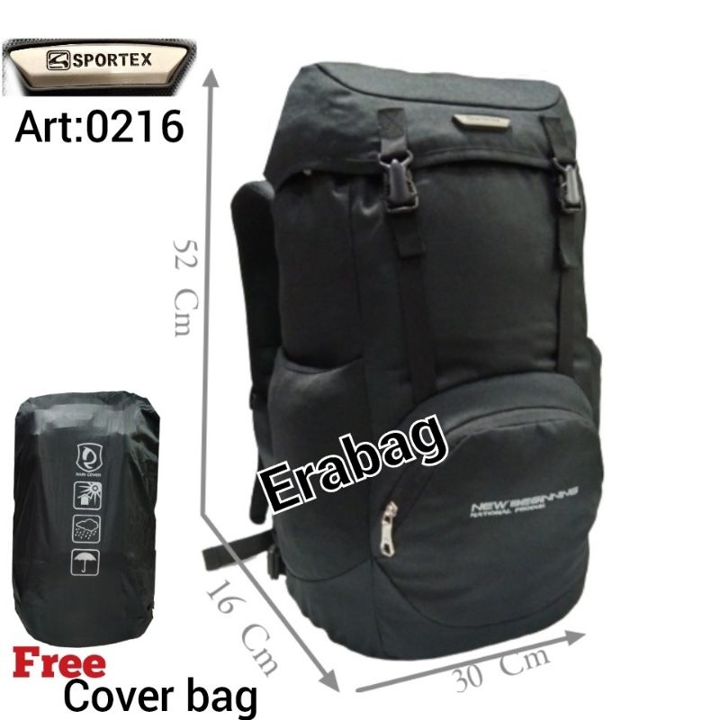 Sportex Tas Ransel Kerja Laptop/Backpack Sportex Model Tutup  0216