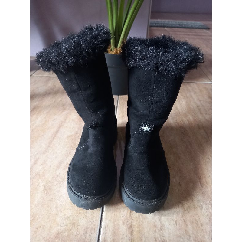 preloved sepatu boots girl zara original
