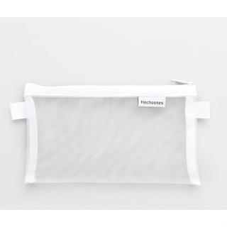 Serbagrosirmurah Stationary Kotak Pencil Tempat Pensil Jaring Transparant Polos Import tepak sekolah imut lucu