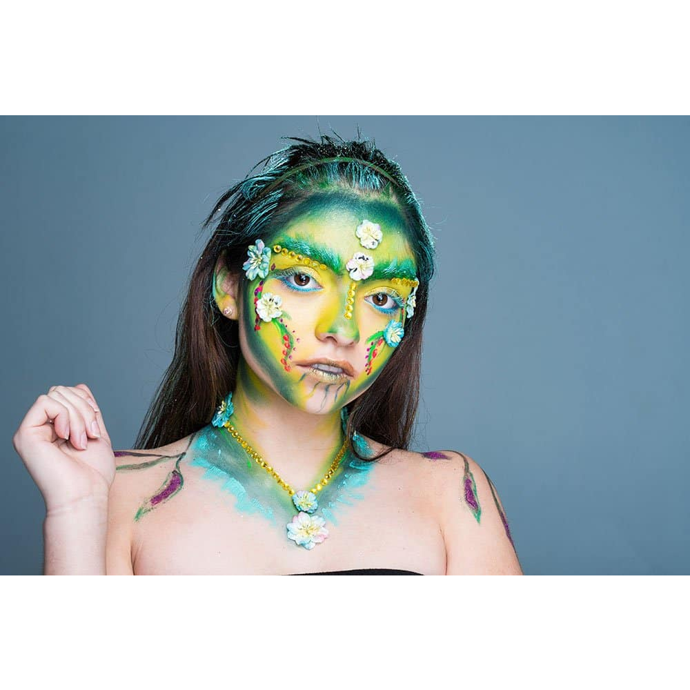 Viva body painting waterbased face satuan waterproof anti air biru merah orange hitam putih anak dewasa pidih hitam paes pengantin manten jaran kepang lotho hijau anti luntur body art