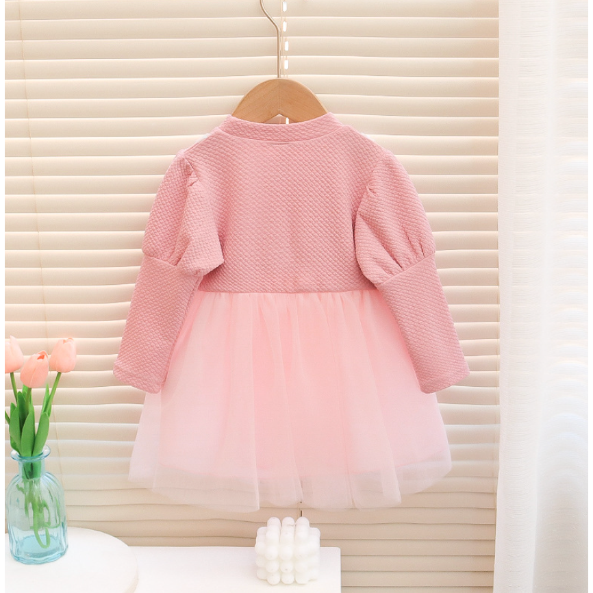 babyfit PRETTY MAGIC baju dress anak perempuan lengan panjang beby girl ha-0520