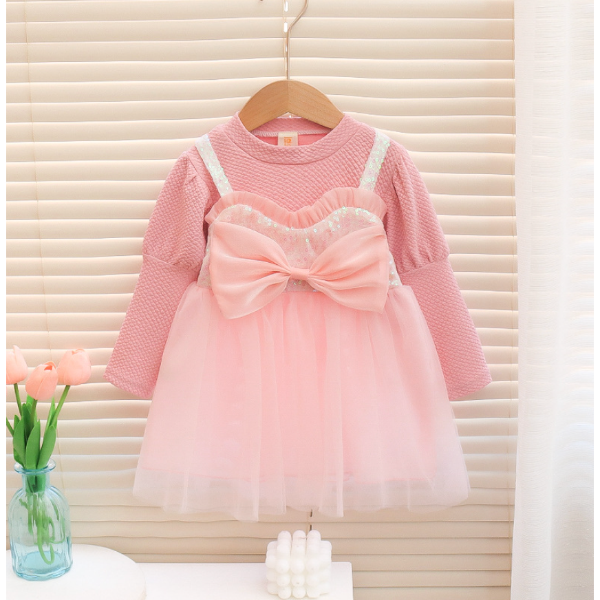 babyfit PRETTY MAGIC baju dress anak perempuan lengan panjang beby girl ha-0520