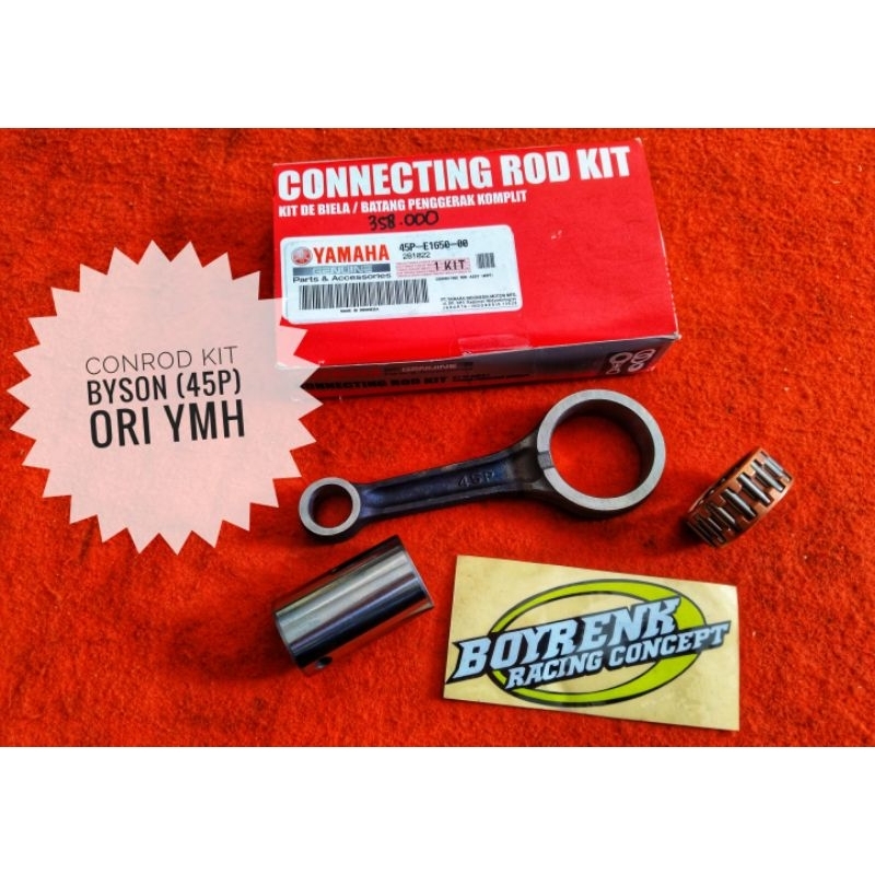 STANG SEHER / CONROD KIT ORIGINAL YAMAHA BYSON KODE 45P-E1650-00BOYRENKRACING