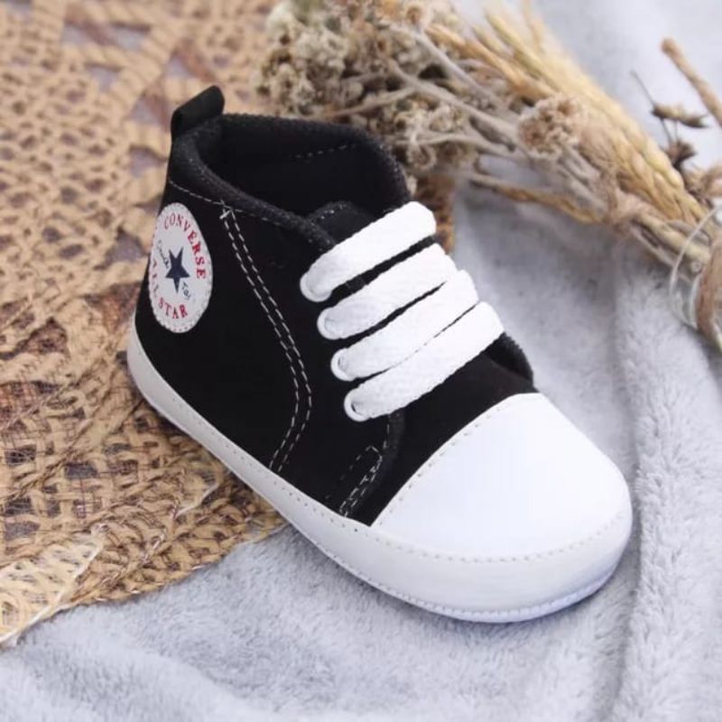 KAFAA Sepatu Baby Sepatu Bayi Bayi Merangkak Bintang Cnvrs