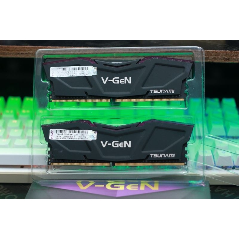 memori RAM DDR4 V-GEN 8GB 2x4GB 2666 second