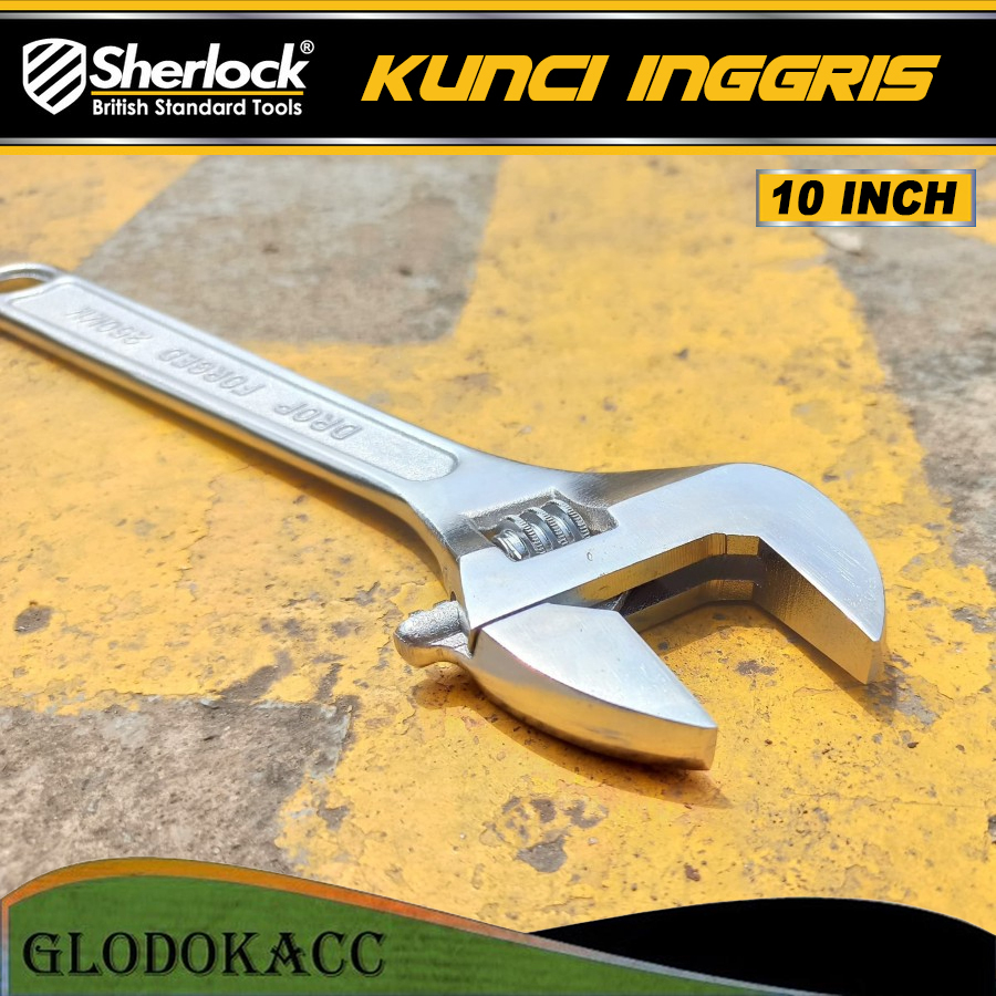 Kunci Inggris 10 inch Sherlock Original Kunci Bango