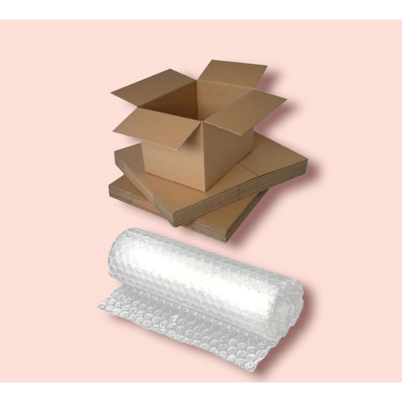 

Extra Bubble wrap & kardus Packing