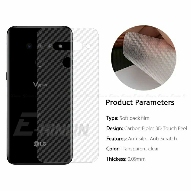 Skin Carbon LG lg G5 G6 G7 G8 V30 Plus V40 V50 Thinq