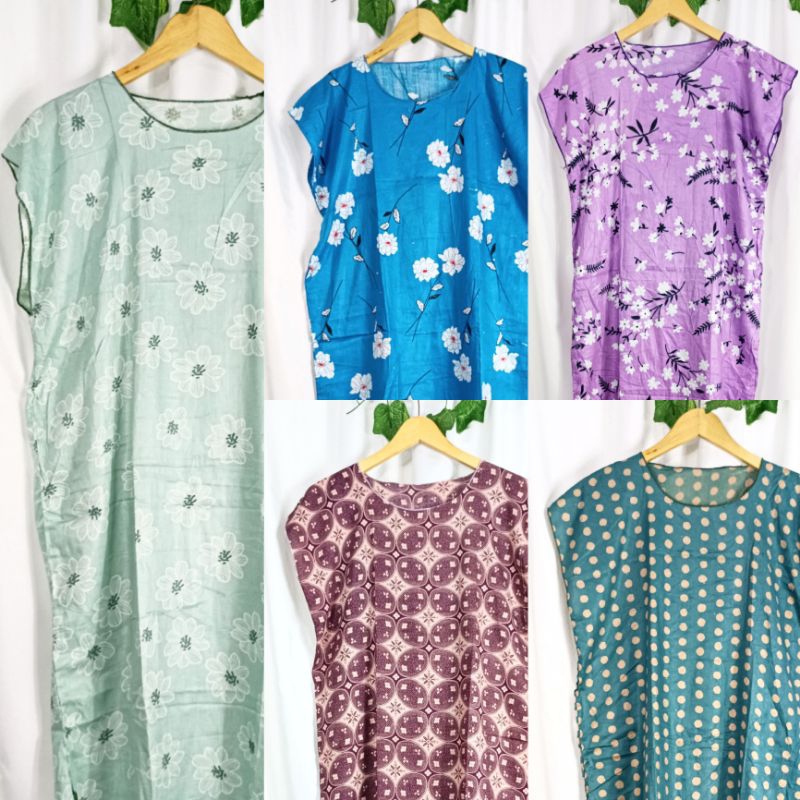 Daster Midi Rayon Murah Non Busui Remaja Kekinian Seksi Baju Tidur Adem