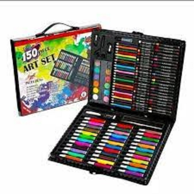 

AS Stationery Set Isi 150 Pcs Pensil Crayon Warna Alat Penggambar Anak