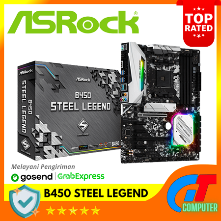 ASRock B450 STEEL LEGEND (Socket AM4)