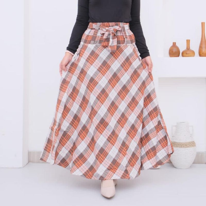 Rok Flanel LEBAR //JF753