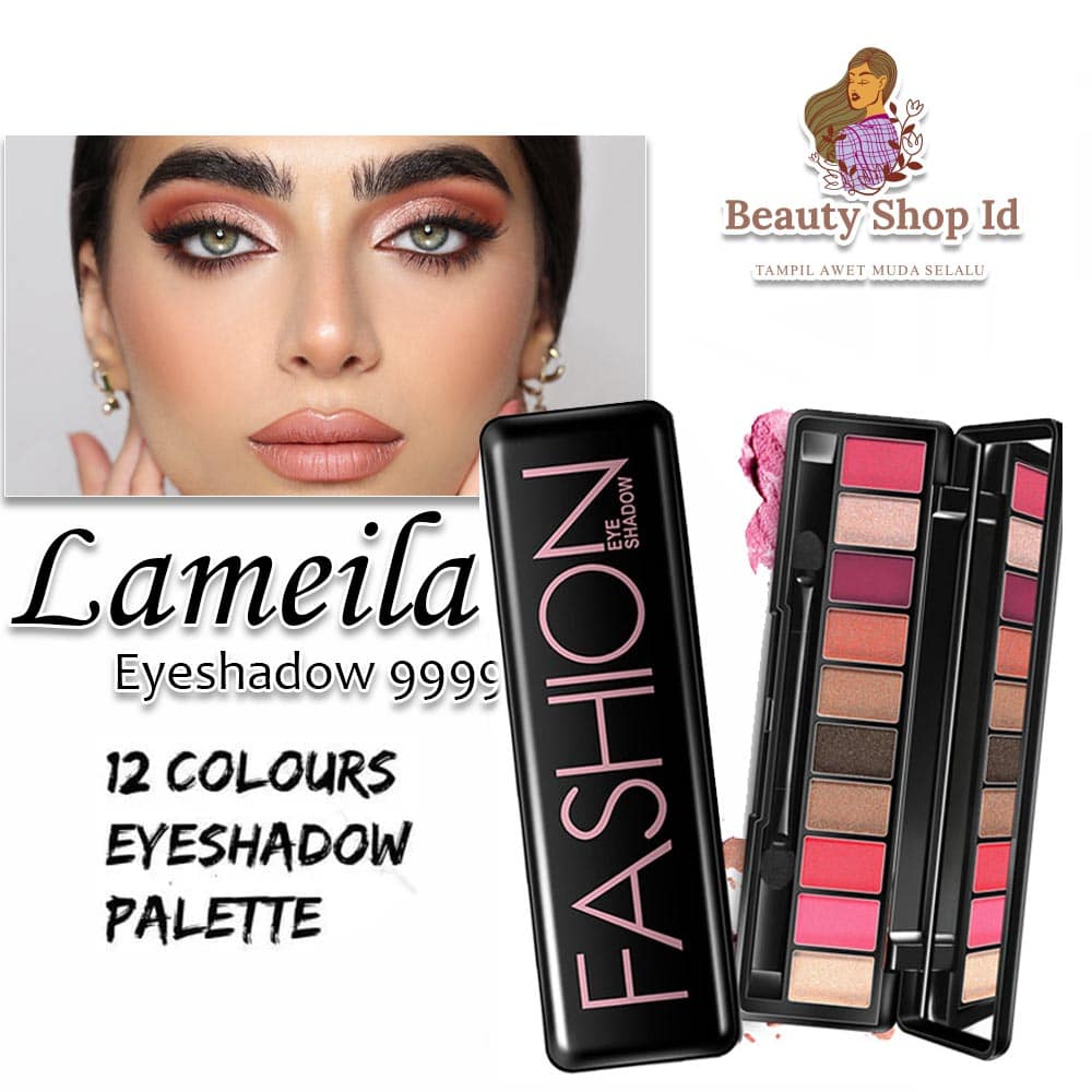 Beauty Jaya - LAMEILA Fashion Matte Eyeshadow Pallet Makeup 10 warna 9999