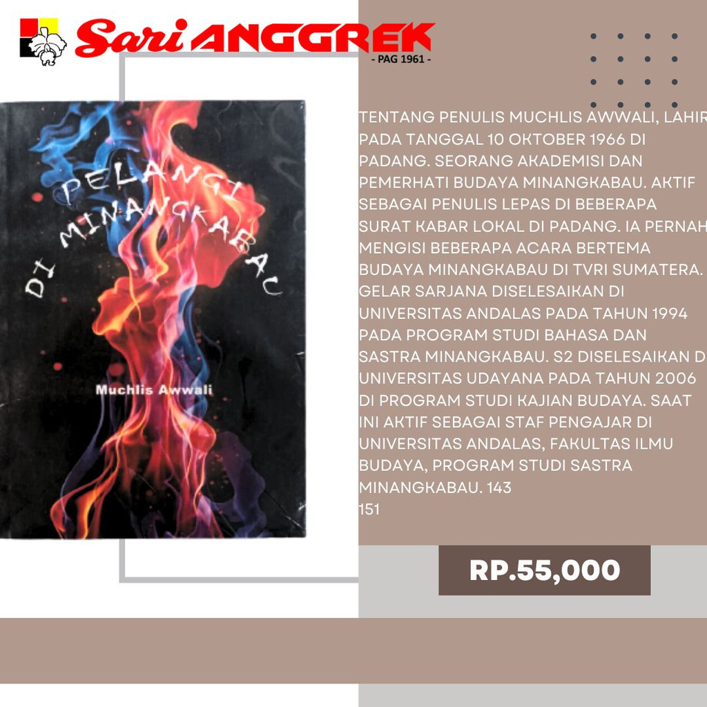 BUKU PELANGI DI MINANGKABAU