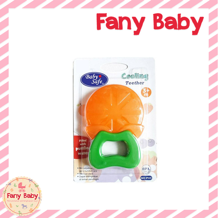 BABY SAFE COOLING TEETHER / TT001 [ ORANGE ]