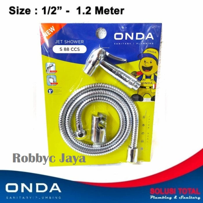 Jet Shower Onda S 88 CCS / Shower Cebok Toilet / Shower Bidet WC