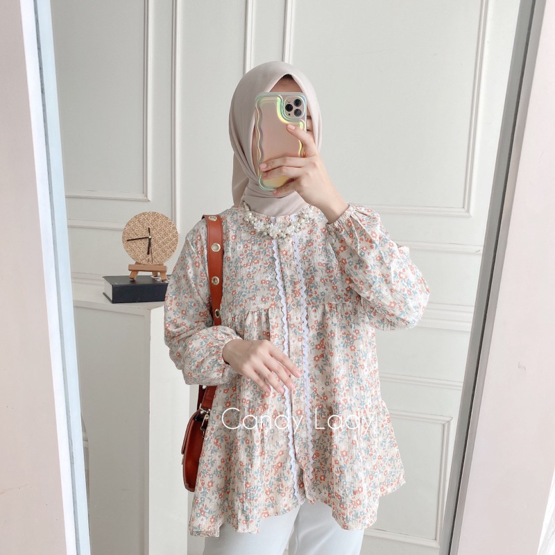 Lamia Flower Blouse