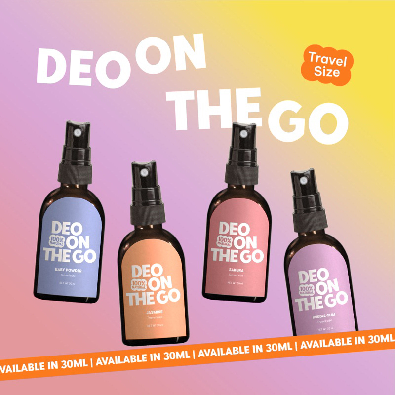 DEO ON THE GO ( DEODORANT TRAVEL SIZE)