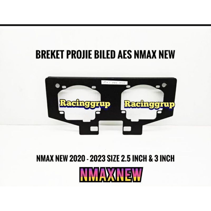 Bracket Breket Projie BILED AES 2.5 Inch &amp; 3 Inch Nmax New