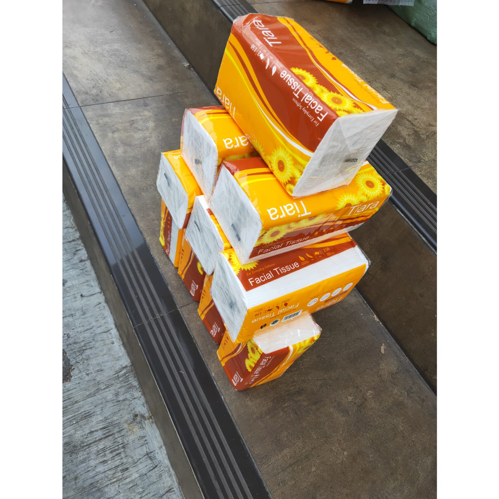 Tissue Tiara Facial 2 Ply isi 150 Sheet/ 180 Sheet/ 250 Sheet / 1000 Sheet/ Tisu Wajah/ Tissue Lembut